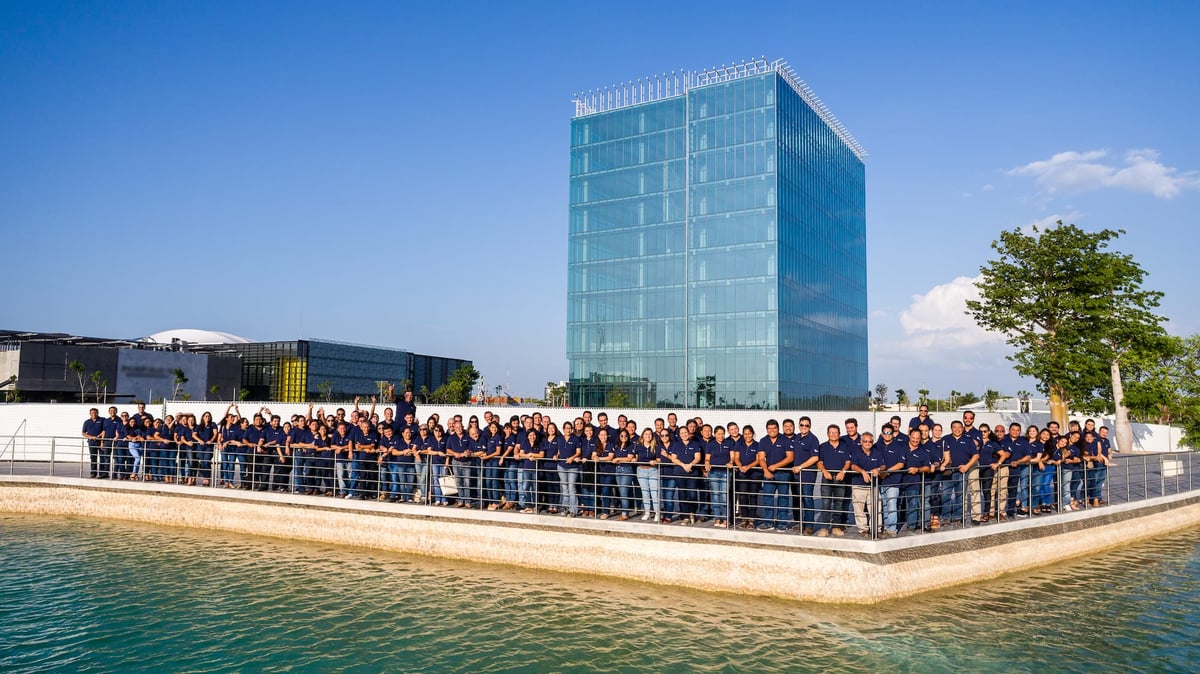 Work team, Inmobilia. Job vacancies in Merida, Yucatan.