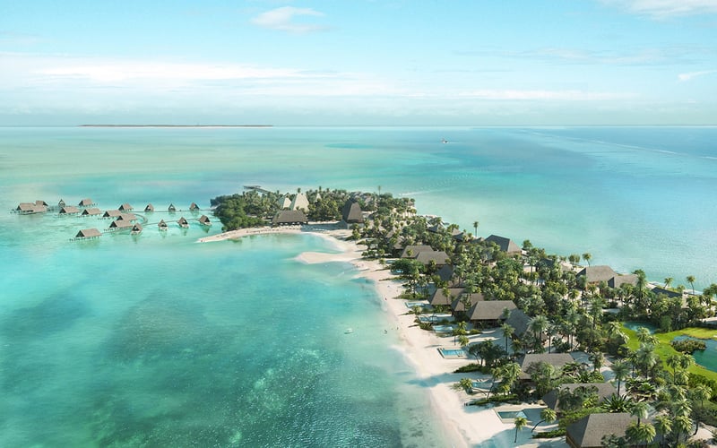 : Isla privada, Caye Chapel en Belize.