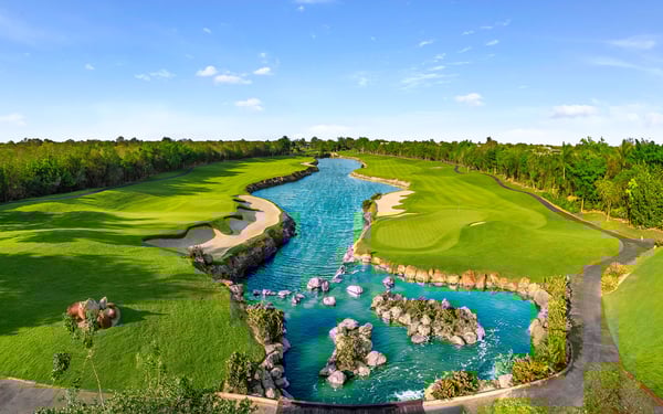 Yucatan Country Club, campo de golf el Jaguar en Mérida, Yucatán.