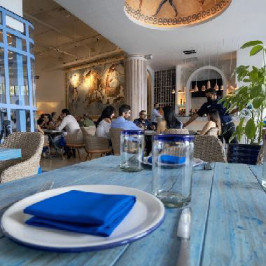 Lagos, Greek Cuisine at Vía Montejo