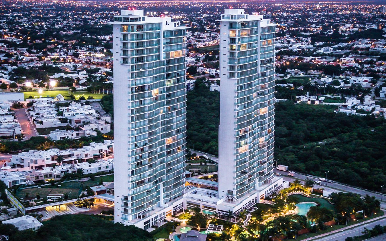 Vertical Development in Merida, Country Towers, Departmental residence towers.