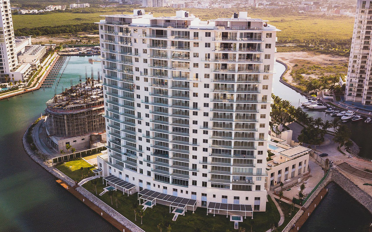 Aria Port Cancun, residential project..